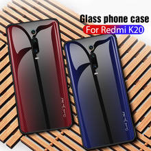 Глянцевый чехол из закаленного стекла для Xiaomi Redmi Note 5 6 7 7A 9 9SE CC9 CC9e A3 K20 Pro Lite силиконовый защитный чехол для телефона 2024 - купить недорого