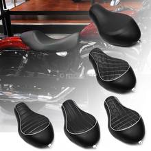 Motorcycle Old School Torsion Synthetic Leather Retro Solo Seat For Harley Harley XL883N XL883L XL883X 2005-2013 Saddle Seat 2024 - buy cheap