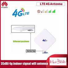 Antena de parche LTE 4G, antena wifi de señal interior 35dBi 4G con SAM CRC9 TS9, antena 4G de alta ganancia para huawei E8372,E5577,E5372 2024 - compra barato