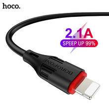USB-кабель HOCO, 2,1 А, для iPhone 11 XS Max Xr X 8 7 Plus 2024 - купить недорого