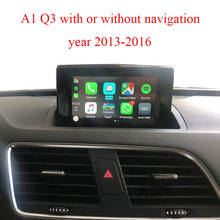 Wireless Apple Carplay Solution For Audi A1 Q3 Year 2013-2016 Original Screen Support Car Play MirrorLink Back/Front Camera 2024 - buy cheap