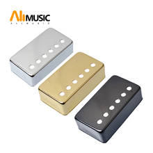 10 pçs de bronze 70*39mm captador cobre/tampa/escudo/parte superior para guitarra elétrica/metal guitarra humbucker cobre preto/ouro/cromo 2024 - compre barato