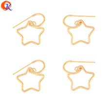 Cordial Design 30Pcs 9*14MM Jewelry Accessories/Hand Made/Genuine Gold Plating/Star Shape/Earrings Stud/DIY Earrings Making 2024 - buy cheap