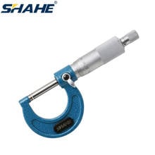 SHAHE-micrómetro exterior, herramienta de medición de 0,01mm, 0-25mm, color azul 2024 - compra barato