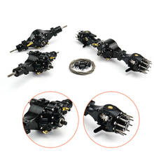 Lesu-fechadura diferencial de eixos metálicos, b, 1/14, rc, 6x6, trator, tamiya model th02051 2024 - compre barato