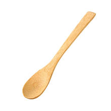 Wooden Round Bamboo Spoon Soup Teaspoon Mixing Spoon Kitchen Wooden Cooking Tools  Catering Kitchen  Tools Spoon Soup 2024 - buy cheap
