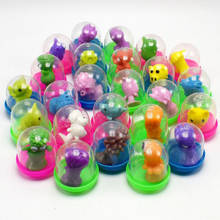 10 Pcs/set Cute Mini Strange Suckers Animal Surprise Egg Capsule Egg Ball Model Puppets Funny Toy for Kids Toys Gifts 2024 - buy cheap