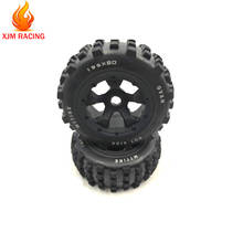 Conjunto de pneus de roda dianteira e traseira para rovan baja rofun, 5t 5sc losi 5ive-t dbxl, peças de brinquedo de caminhão 2024 - compre barato