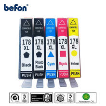 Befon совместимый чернильный картридж для HP 178 Для HP 178 178XL Photosmart 5510 5515 6510 7510 B109a B109n B110a принтер 2024 - купить недорого