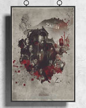 H271 Z Nation Zombies temporada de sangre 1 2 3 USA TV Show pegatina de pared póster de seda arte decoración del hogar regalo de Navidad 2024 - compra barato