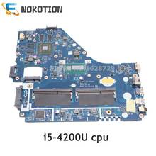 NOKOTION NBMFP11005 NB.MFP11.005 V5WE2 LA-9531P for Acer aspire E1-572G Laptop Motherboard I5-4200U CPU DDR3L 2GB GPU 2024 - buy cheap