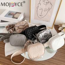 Casual All-match PU Leather Fanny Packs Fashion Women Printing Crossbody Chest Waist Bag Portable Street Travel Mini Handbags 2024 - buy cheap