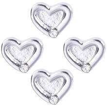 20 шт./лот F312 Плавающие Подвески в форме сердца, в форме сердца, в виде медальона, в виде живого стекла, подарочные украшения 2024 - купить недорого