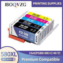 IBOQVZG Compatible PGI-580 CLI581 Full Ink Cartridge For Canon TR7550 TR8550 TS6150 TS6151 TS6250 TS6251 TS8150 TS9550 TS9551 2024 - buy cheap