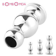 Hollow Anus Sex Toy gay Anal Sex Toys Large metal anal beads Butt Plug Prostate Massager douche Enema syringe head tip cleaner 2024 - buy cheap