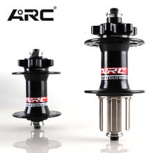 ARC FRONT REAR Suit BIKE HUB 6 BEARING 32H 36H 135MM MTB BICYCLE HUB WITH QR SKEWER 8 9 10 11 SPEED PART DISC Aluminum Alloy HUB 2024 - buy cheap