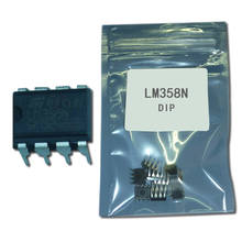 20 шт./лот LM358 LM358N IC Chip DIP8 линейный контрольно-измерительный буфер Рабочий Усилитель 1,1 МГц 2024 - купить недорого