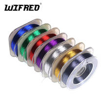 Wifreo 7pcs 50m/spool Metallic Rod Building Wrapping Thread Line for Rod Repairing DIY Fishing Guide Ring Eyelet Fixing Thread 2024 - buy cheap