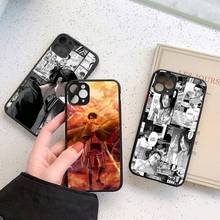 Eren jaeger attack on titan anime Phone Cases Matte Transparent for iPhone 7 8 11 12 s mini pro X XS XR MAX Plus cover funda 2024 - buy cheap