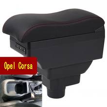 Caja de reposabrazos para Opel Corsa, compartimento central de almacenamiento de contenido de tienda central con portavasos, productos para reposabrazos 2024 - compra barato