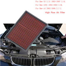 Air Filter for BMW X3 Z3 Z4 E36 Z3 E46 330 E38 E39 520 E60 E85 Z4 E90 High Flow Washable Reusable 2024 - buy cheap