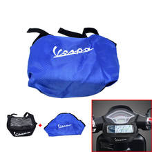 Bolsa de fone de ouvido à prova d'água para vespa, gts, gtv, lx, lxv e 50, 125, 250, 300 e 300ie 2024 - compre barato