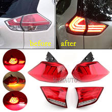 LED Tail Light For Nissan For X-trail Xtrail T32 2014-2019 Rear Lamp DRL Brake Park Signal Reflector Fog Lamp Car Styling 2024 - buy cheap