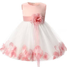 Baby Girls Dress Newborn Baby Flower Dresses For Baby Girls 1st Year Birthday Dress Infant Party Dress Baptism Clothes Clothing 2024 - buy cheap