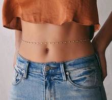 Trendy Sexy Belly Chain Fashion Bikini Waist Link Necklaces Body Jewelry for Women Accessories New Gift 2024 - buy cheap