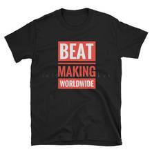 T Shirt Beat Machen weltweit Unisex T Shirt Beatmaker Musik Geschenk 100 % Baumwolle Hip Hop T Shirt 2024 - buy cheap