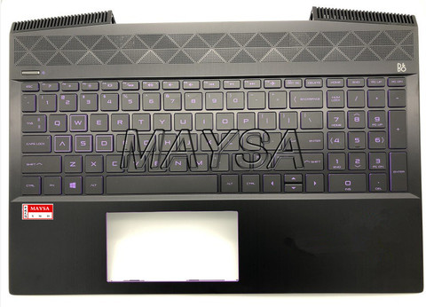 Buy Keyboard For Hp Pavilion Gaming 15 Cx Pc With Purple Backlight In The Online Store Maysa Store At A Price Of 69 56 Usd With Delivery Specifications Photos And Customer Reviews