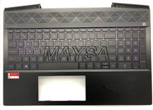 keyboard for HP Pavilion GAMING 15-CX PC with purple backlight 2024 - buy cheap