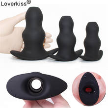 Silicone Hollow Anal Plug Expander Anal Dilator Speculum Enema Sex Toys for Woman Men Butt Plug Prostata Massager Masturbation 2024 - buy cheap