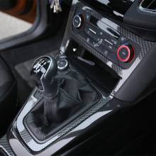 for Ford Focus 2015 2016 2017 MK3 ST Carbon Fiber Color ABS Inner Gear Shift Panel Cover Trim LHD 2024 - buy cheap