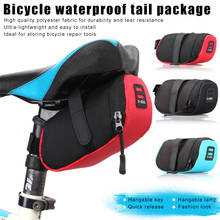 Bicycle Tail Bag Bike Seat Saddle Storage Accessories Waterproof for Cycling Outdoor Waterproof Saddle Bag Bike Tail Rear 2024 - buy cheap