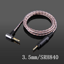 For Shure SRH840 SRH940 SRH740 SRH440 750 SHP8900 SHP9000 SHP895 Single crystal copper headset cable 4.4mm 2.5mm balance cable 2024 - buy cheap