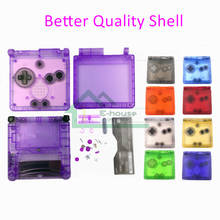 Better Quality for GBA SP clear Shell Housing Case Cover replacement for Game boy SP console 2024 - buy cheap