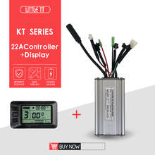 Controlador de bicicleta eléctrica, Kit de conversión de bicicleta eléctrica con Panel de visualización KT LCD3 LCD8H 500 LCD7, 36V, 48V, 880 W, 22a 2024 - compra barato