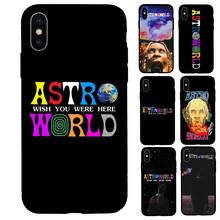 Astroworld-capa de silicone para celular travis scott sicko mode, capa para iphone 11pro, max, 6s, oculos 8, 8plus, x, 7, 7plus xs, max 2024 - compre barato