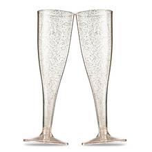 5 pçs/set champanhe flautas copo de bebida de plástico festa de casamento vinho cocktail decoração copo de brinde de casamento óculos de ano novo festa decoração 2024 - compre barato