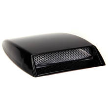 Universal Car Side Roof Hood Air Flow Decorative Vent Cover Mesh Sticker Black 2024 - buy cheap