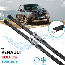 Car Wiper Blades for Renault Koleos Samsung QM5 2008~2016 Front Windscreen Windshield Wipers Car Accessories 2012 2013 2014 2015 2024 - buy cheap