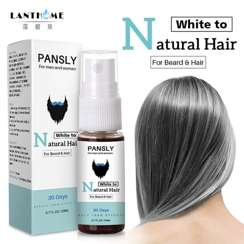 Magical Herbal Cure White Hair Treatment Spray 20ml Remedies Change Naturally White Gray Hair To Black Permanently In 30 Days Buy Cheap In An Online Store With Delivery Price Comparison Specifications