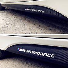 Car M Performance Logo Stickers For BMW 1 Series F20 F21 118i 120i 125i 128i 135i Tuning Accessories Side Stripes Carbon Decals 2024 - buy cheap