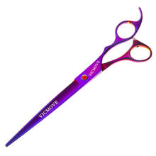 8 Inch Professional Hair Cutting Scissors Hairdressing Barber Salon Purple Pet Dog Grooming Shears V14-8P 2024 - buy cheap