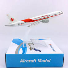 16CM 1/400 Boeing B777-200 Model Air Algeria Airlines W Plastic Base Alloy Aircraft Plane Collectible Display Model Decorations 2024 - buy cheap