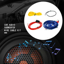 Kits de cableado de altavoces de Audio para coche, Kit de Cable amplificador de altavoz Subwoofer, Cable de alimentación 10GA, 4m, 45 núcleos, accesorios para coche, 1 Juego 2024 - compra barato