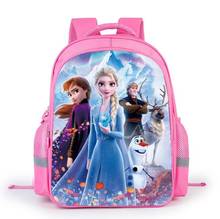 Disney Cartoon Frozen Backpack For Teenage Girls Children School Bags Backpack Kids Princess Elsa Bag Best Gift 2024 - buy cheap