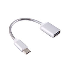 USB C адаптер OTG Type C кабель «папа» к USB A 3,0 «мама» адаптер Thunderbolt 3 для MacBook Samsung Xiaomi USB C OTG Type-C 2024 - купить недорого