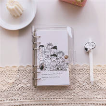Simple Style Puppy Loose Page Handbook kawaii A6 Planner Grid Notebook Student Travel Diary Office School Supplies Stationery 2024 - buy cheap
